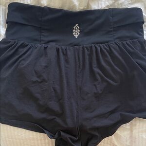 FP Movement by Free People High Waist Black Shorts